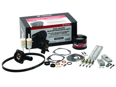 300h Wartungsset für Mercury F75 -115PS SN: 0P459572 - 2B094995 - 8M0097857