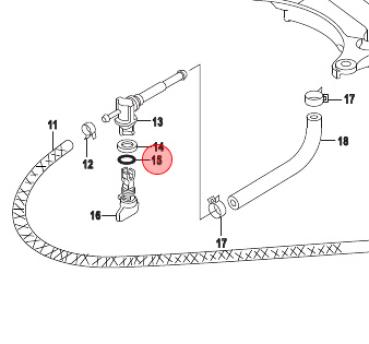 Dichtung Impellergehäuse - 898101331