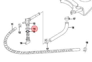 Dichtung Impellergehäuse - 898101331
