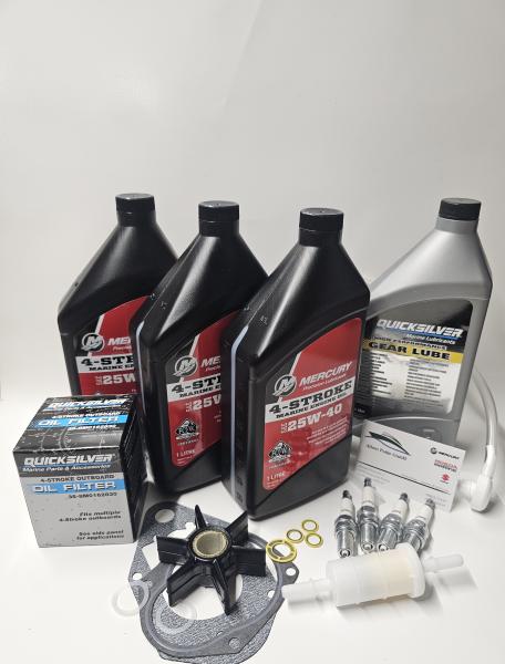 Wartungsset für Mercury F40, F50 und F60 EFI ELPT - 4-Zylinder