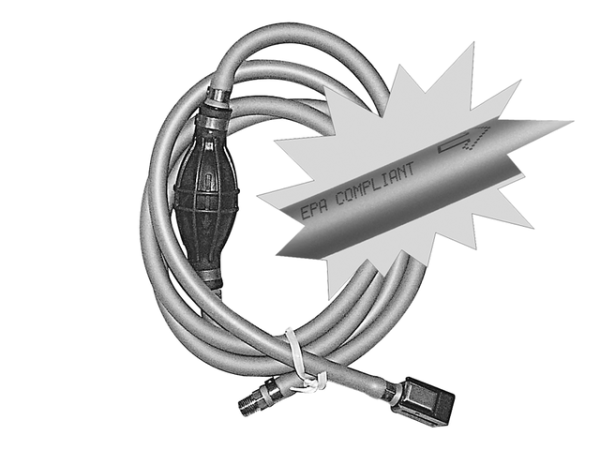 Benzinleitung mit Pumpball 8ft - 8M0061892