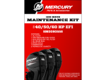 100h Wartungsset für Mercury F40/50/60 PS EFI - 8M0232733