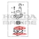 Honda BF4 / BF5 / BF6 Dichtung Impeller - 19232-ZV1-A10